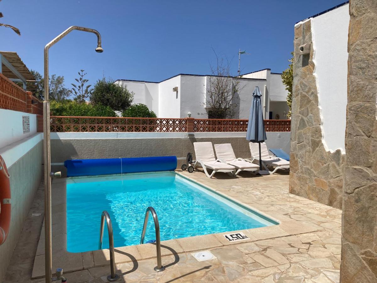 Beach House With The Heated Pool Next To Rocky Point Corralejo Exteriér fotografie