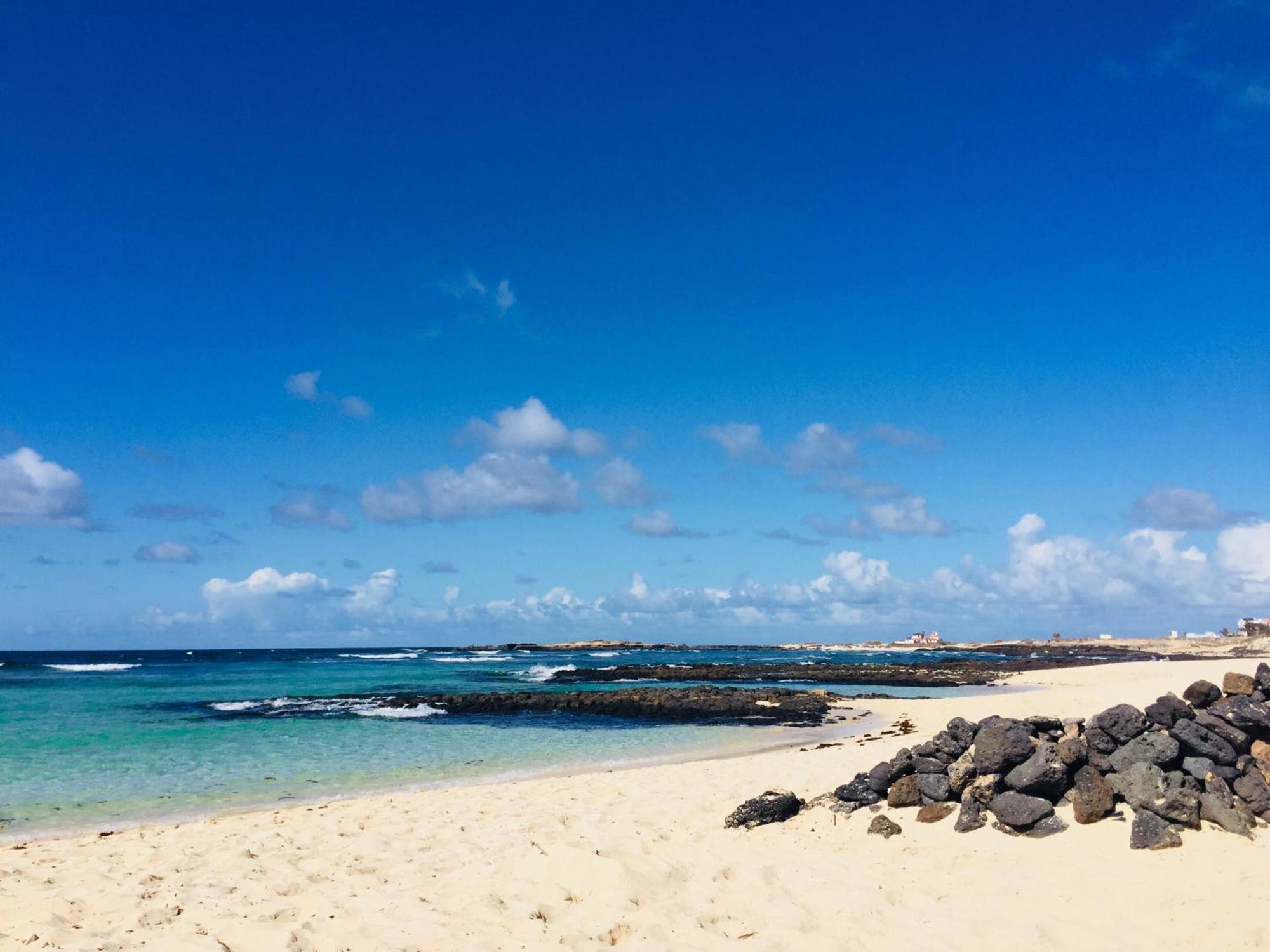 Beach House With The Heated Pool Next To Rocky Point Corralejo Exteriér fotografie